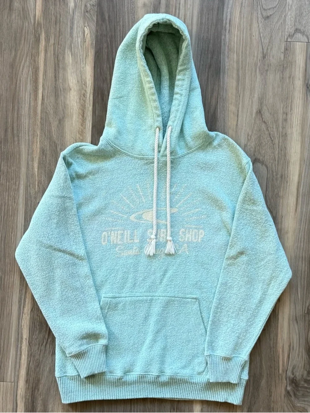 O'Neill Seafoam Green Hoodie Size S - Picture 4 of 7